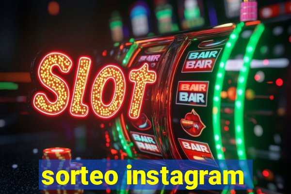 sorteo instagram